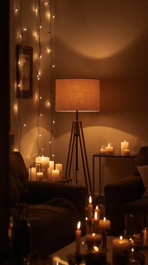 17 Aesthetic Home Decor Ideas | Ways to Style Your Space Beautifully 5 Cozy Lighting with Lamps & Candles