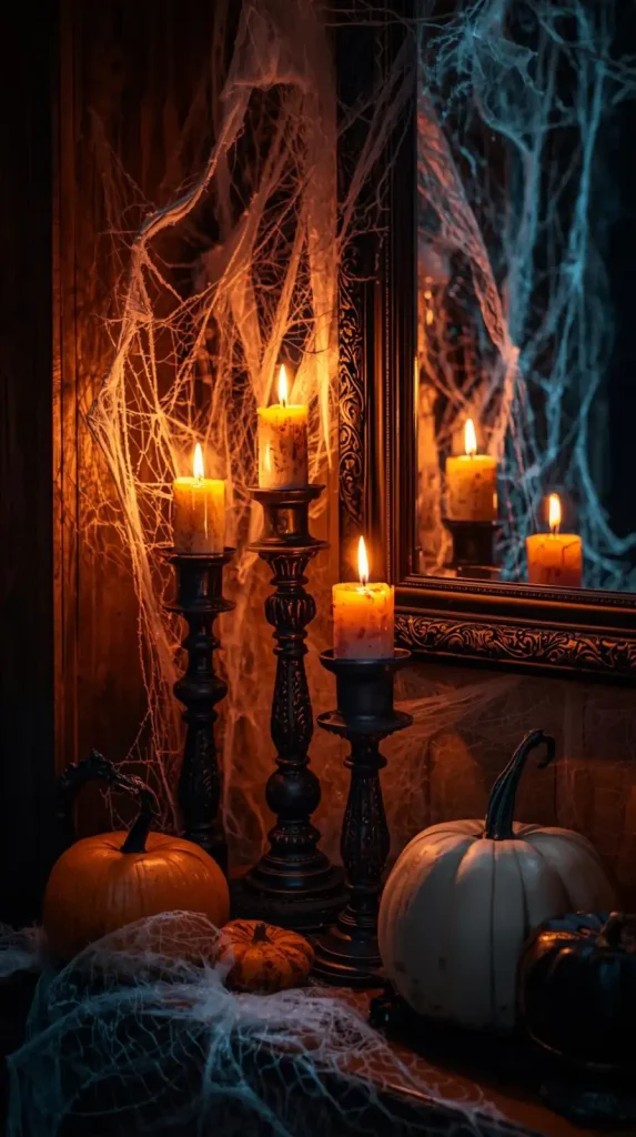 18 Best Halloween Home Decor Indoor On A Budget Ideas 5 Creepy Candle Corners