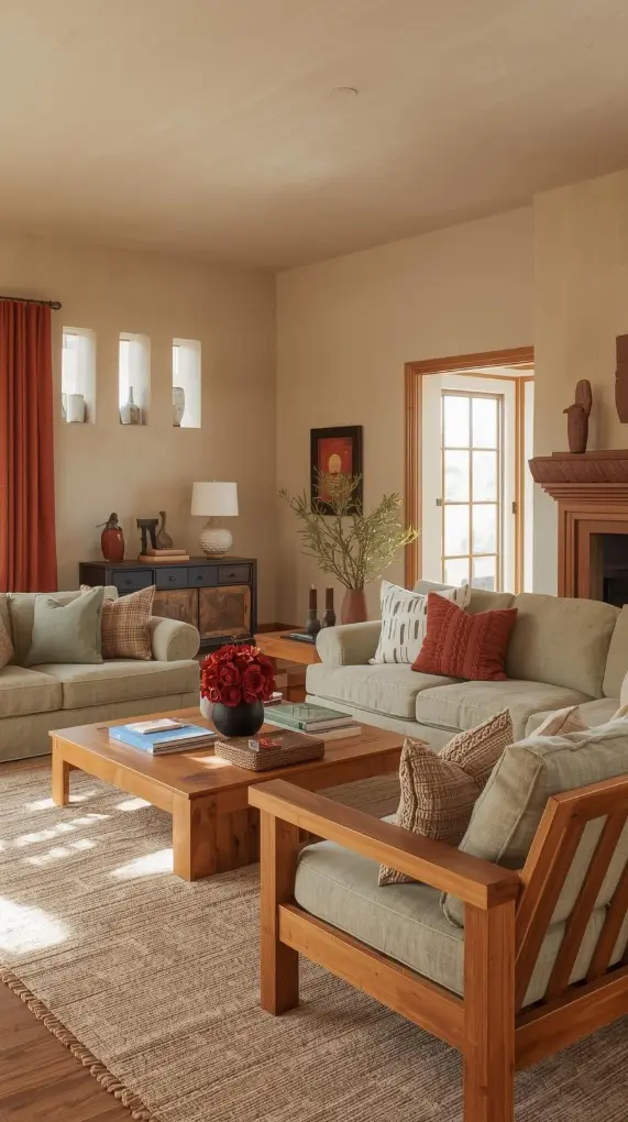 Earth-Toned Palette with Desert Neutrals