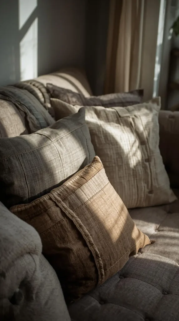 23 Cheap DIY Home Decor Ideas – Stylish & Budget-Friendly Projects 5 Fabric Cushion Covers from Old Clothes