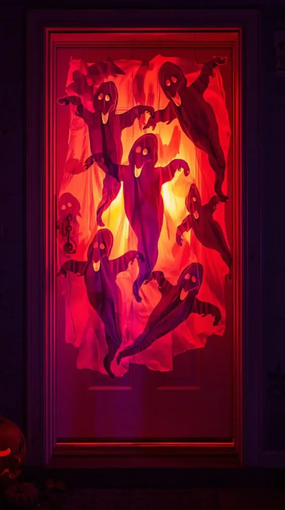 Ghost Silhouette Door Overlay