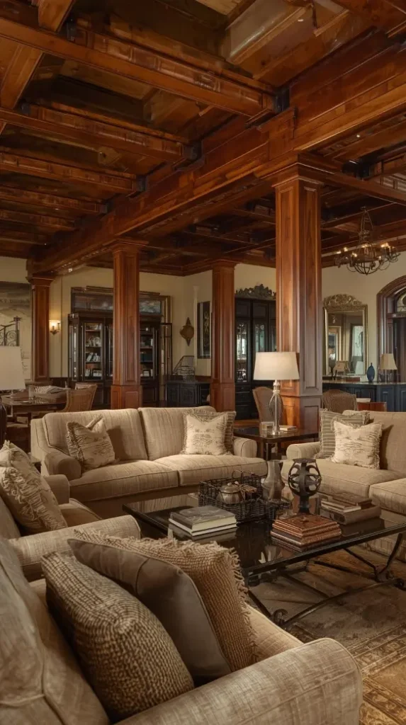 18 Classy Western Home Decor | Elegant Ranch-Style Ideas 5 Polished Wooden Accents