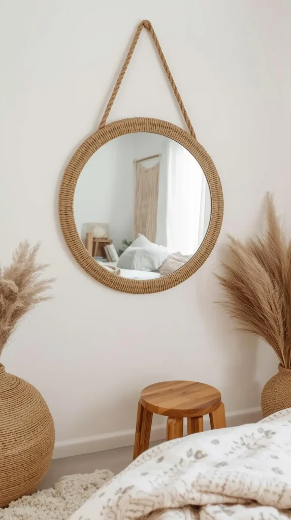 20 DIY Home Decor Easy Ideas – Simple & Beautiful Ways to Refresh Your Space 5 Rope Mirror Frame