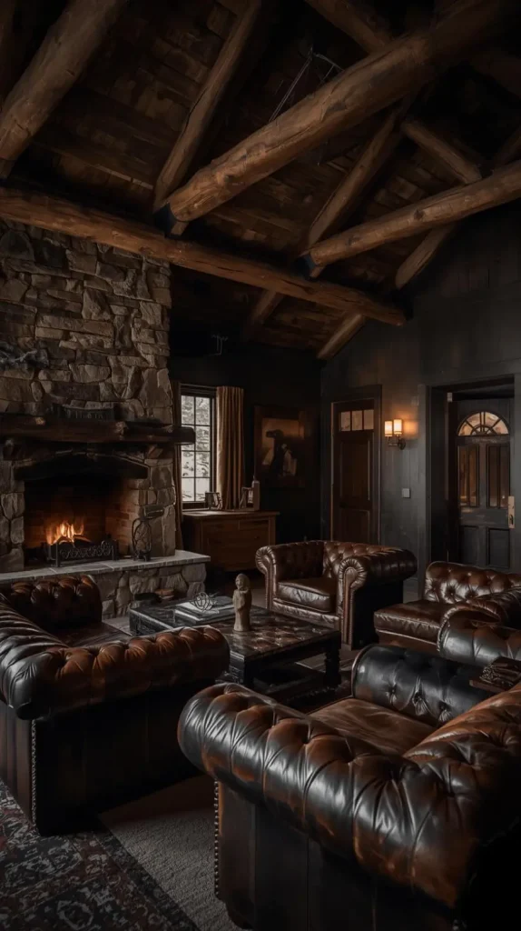 Rustic Wooden Ceiling Beams