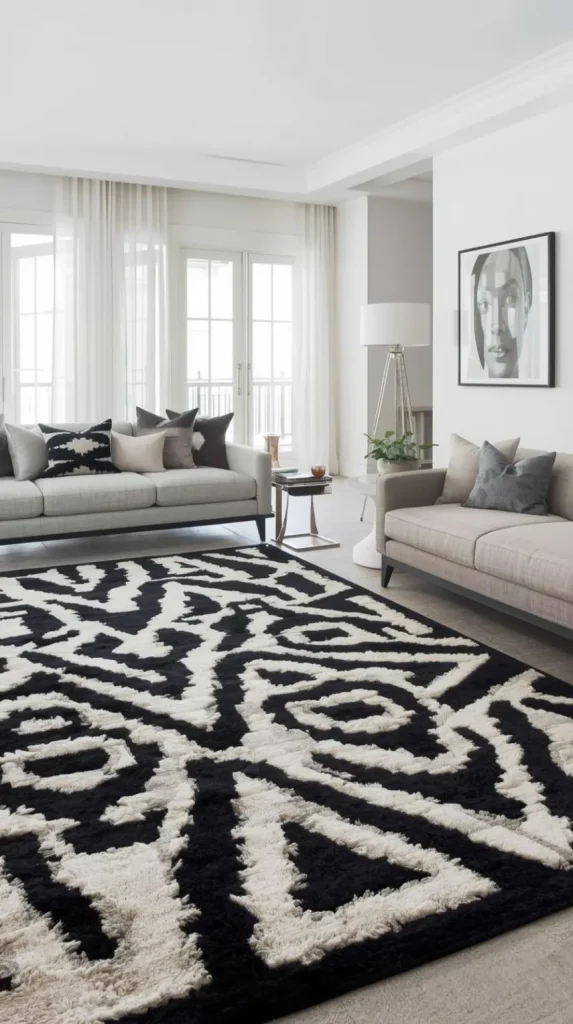 22 Edgy Home Decor Ideas | Bold Ways to Style Your Space 6 Bold Geometric Patterns