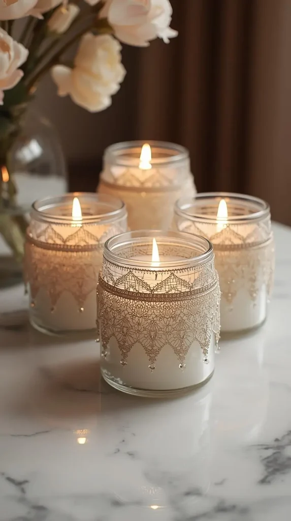 25 DIY Home Decor Ideas | Easy, Creative & Affordable Projects 6 Candle Jar Makeovers