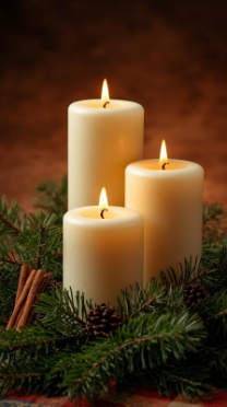 30 Easy Christmas Home Decor Ideas 2025 | Create a Warm & Festive Space 6 Christmas Candles Everywhere