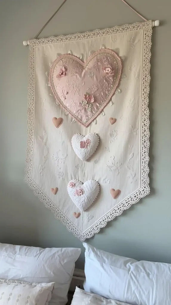 25 Cute DIY Home Decor Ideas to Brighten Your Space 6 Cute Fabric Wall Hangings