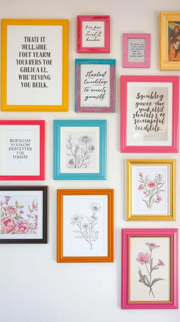 15 Whimsical DIY Home Decor | Playful & Magical Ideas to Brighten Your Space 6 Dreamy Wall Art & Gallery Mix