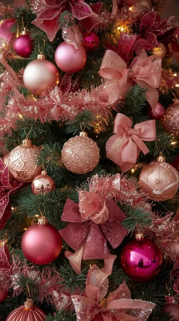 Mixed Shades of Pink Decor