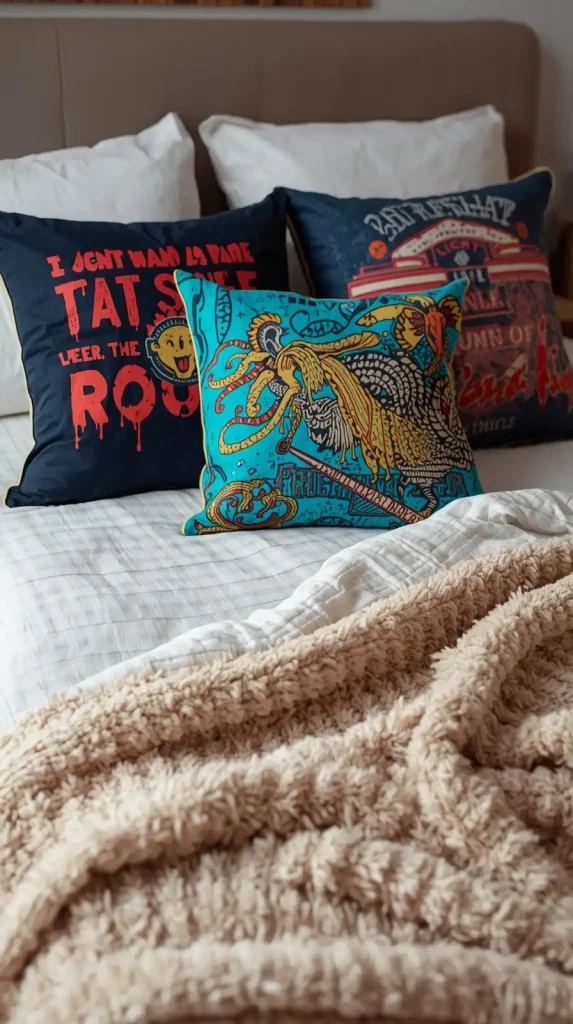 18 DIY Home Decor from Waste Materials | Creative & Eco-Friendly Projects 6 Old T-Shirt Cushion Covers