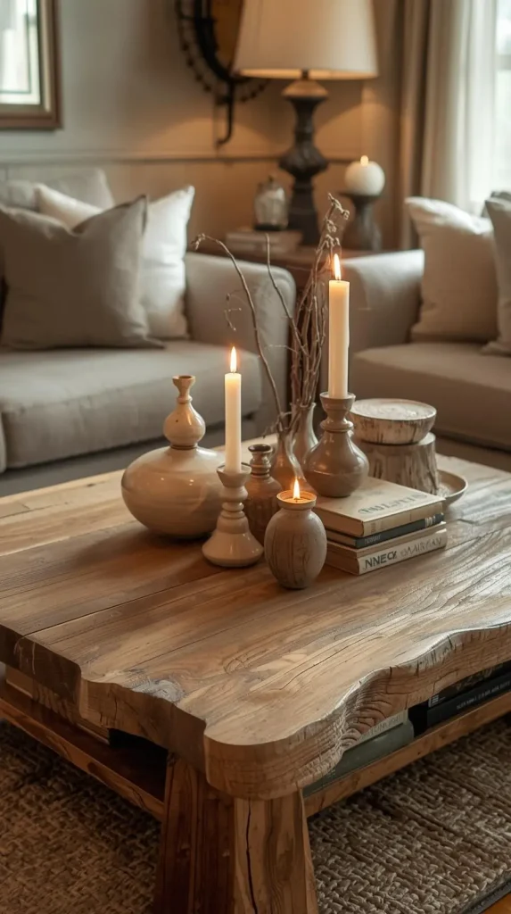 Wooden Coffee Tables with Texture
