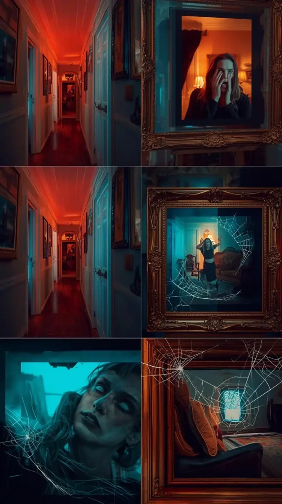 59 Halloween Home Decor Indoor Ideas – Transform Your Space into a Spooky Haven 53 Paranormal Picture Frames