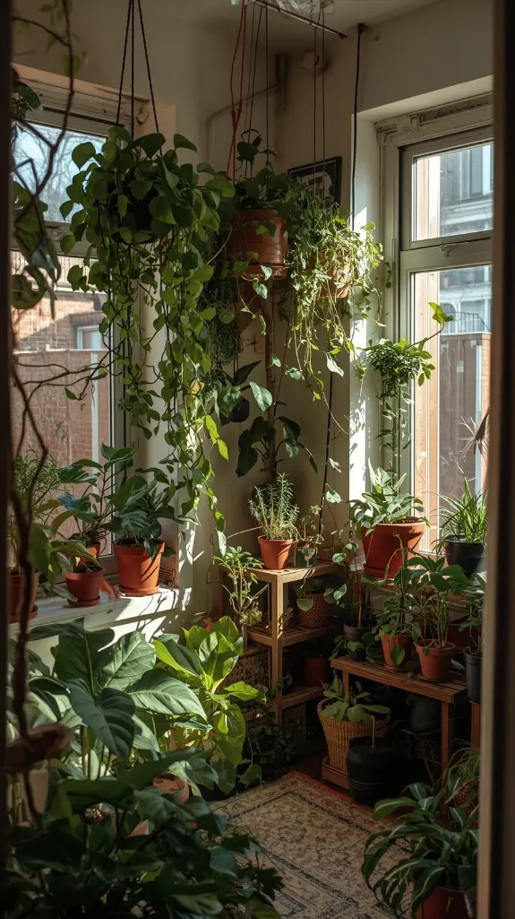 18 Home Decor Ideas Apartment Living | Stylish, Smart & Space-Savvy 7 Add Plants for Freshness