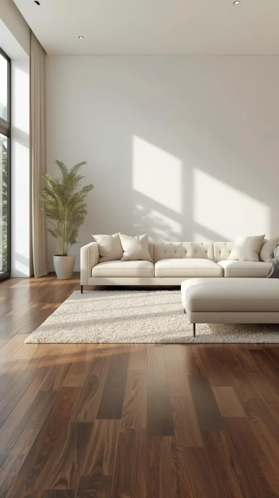 30 Dark Home Decor Ideas for a Bold & Modern Aesthetic 7 Dark Wood Flooring for Timeless Elegance