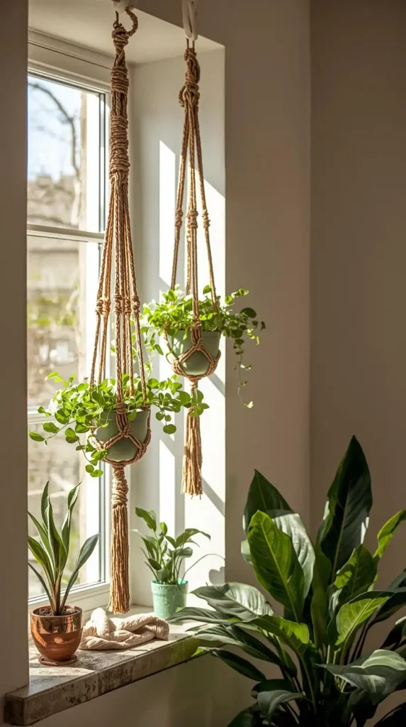 20 Jute Crafts DIY Home Decor | Eco-Friendly & Budget-Friendly Ideas 7 Jute Plant Holders