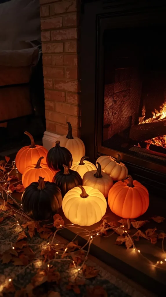 Pumpkin Glow Arrangement