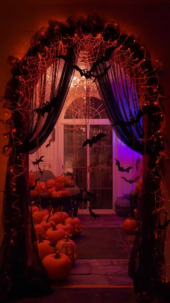 Spooky Indoor Entrance Arch