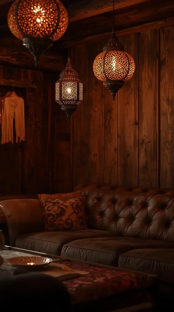  Warm Amber or Lantern Lighting