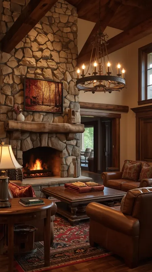 Wrought Iron Lighting for Rustic Warmth