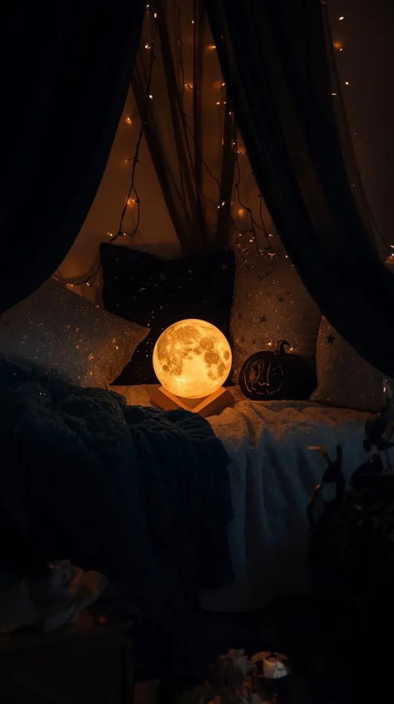 25 Halloween Home Decor Inspo for a Spooky, Stylish Season 8 Celestial Chill Corner