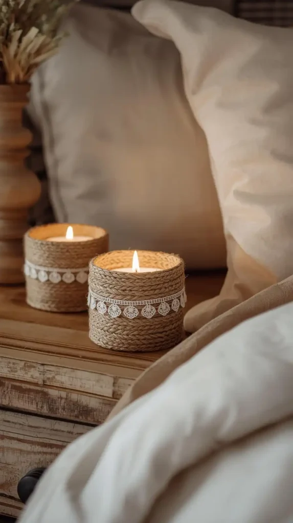 16 DIY Home Decor Easy Bedroom Craft Ideas | Stylish & Simple Projects 5 Decorative Candle Holders