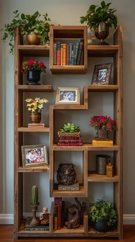 18 DIY Home Decor from Waste Materials | Creative & Eco-Friendly Projects 8 Old Books Shelves