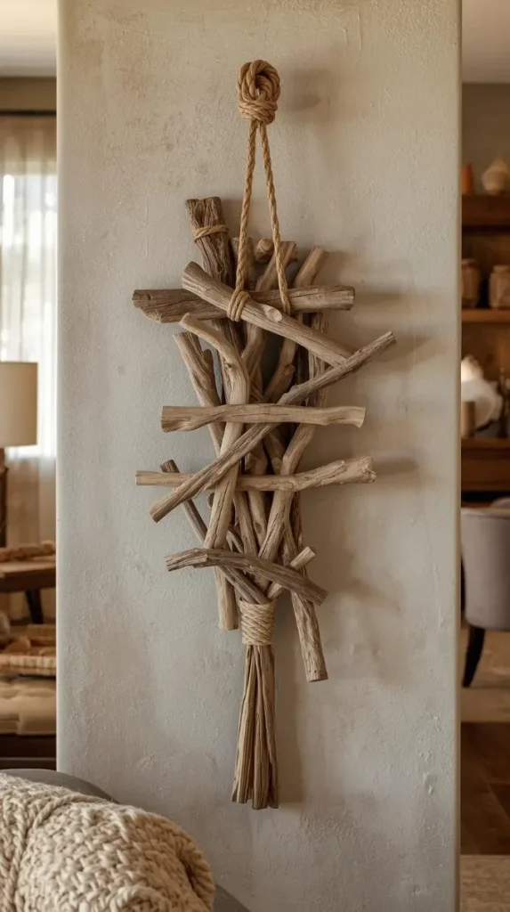 Rope & Driftwood Wall Art