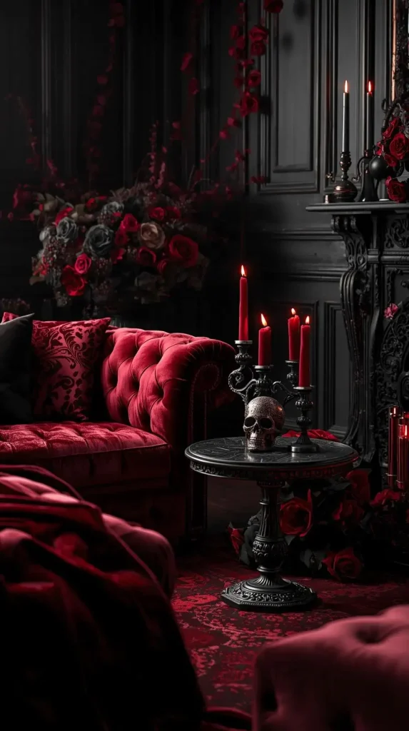 Vampire’s Lair Lounge Setup