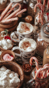 30 Easy Christmas Home Decor Ideas 2025 | Create a Warm & Festive Space 9 Hot Cocoa Bar Setup