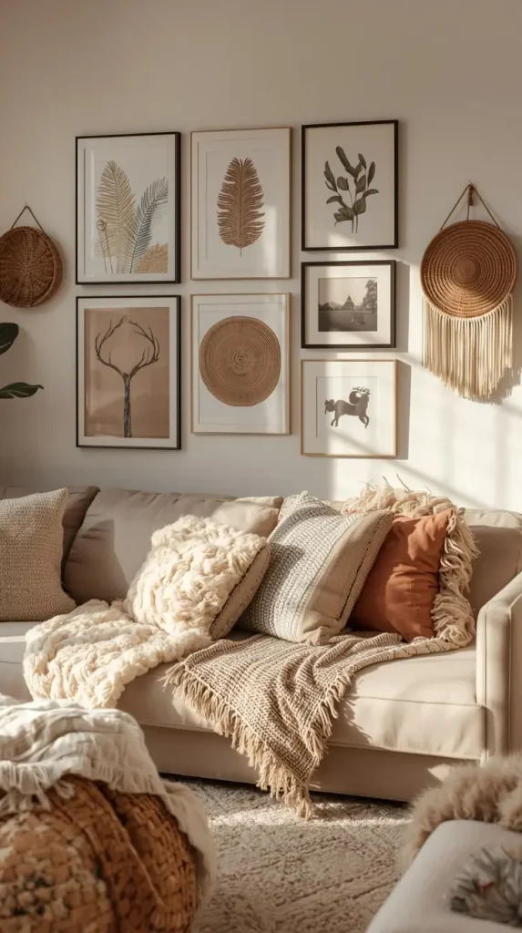 18 Home Decor Ideas Apartment Living | Stylish, Smart & Space-Savvy 9 Incorporate Wall Art & Textures