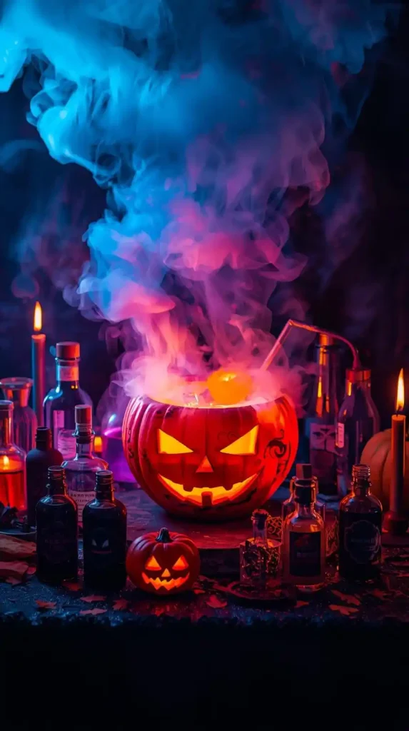 Pumpkin Punch Bowl Station