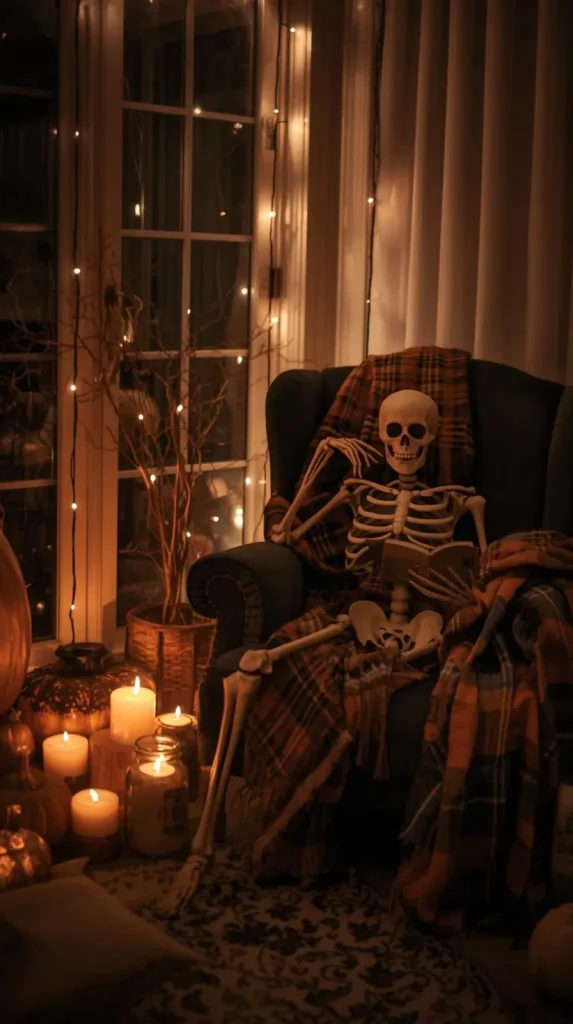  Skeleton Reading Nook