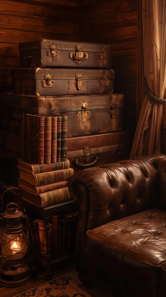 Vintage Trunks as Decor Pieces