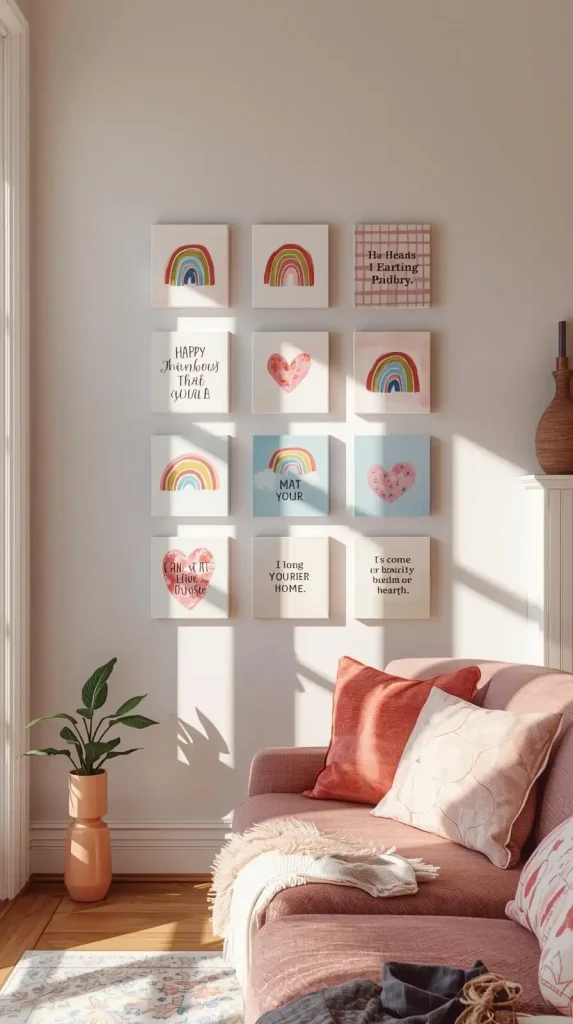 25 Cute DIY Home Decor Ideas to Brighten Your Space 10 Mini Canvas Art Gallery