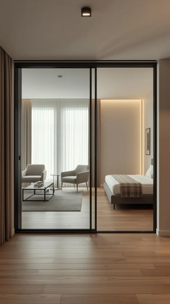 23 Small Space Home Decor Ideas | Stylish, Smart & Space-Saving 10 Sliding Doors