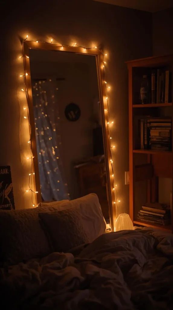 23 Cheap DIY Home Decor Ideas – Stylish & Budget-Friendly Projects 10 String Light Decor