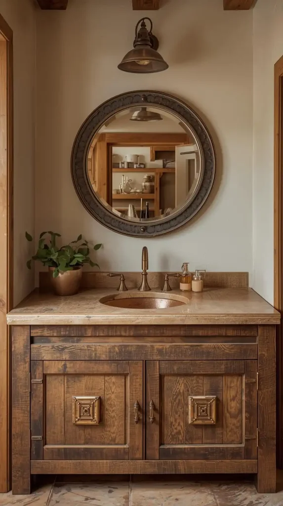 Vintage Metal Mirrors