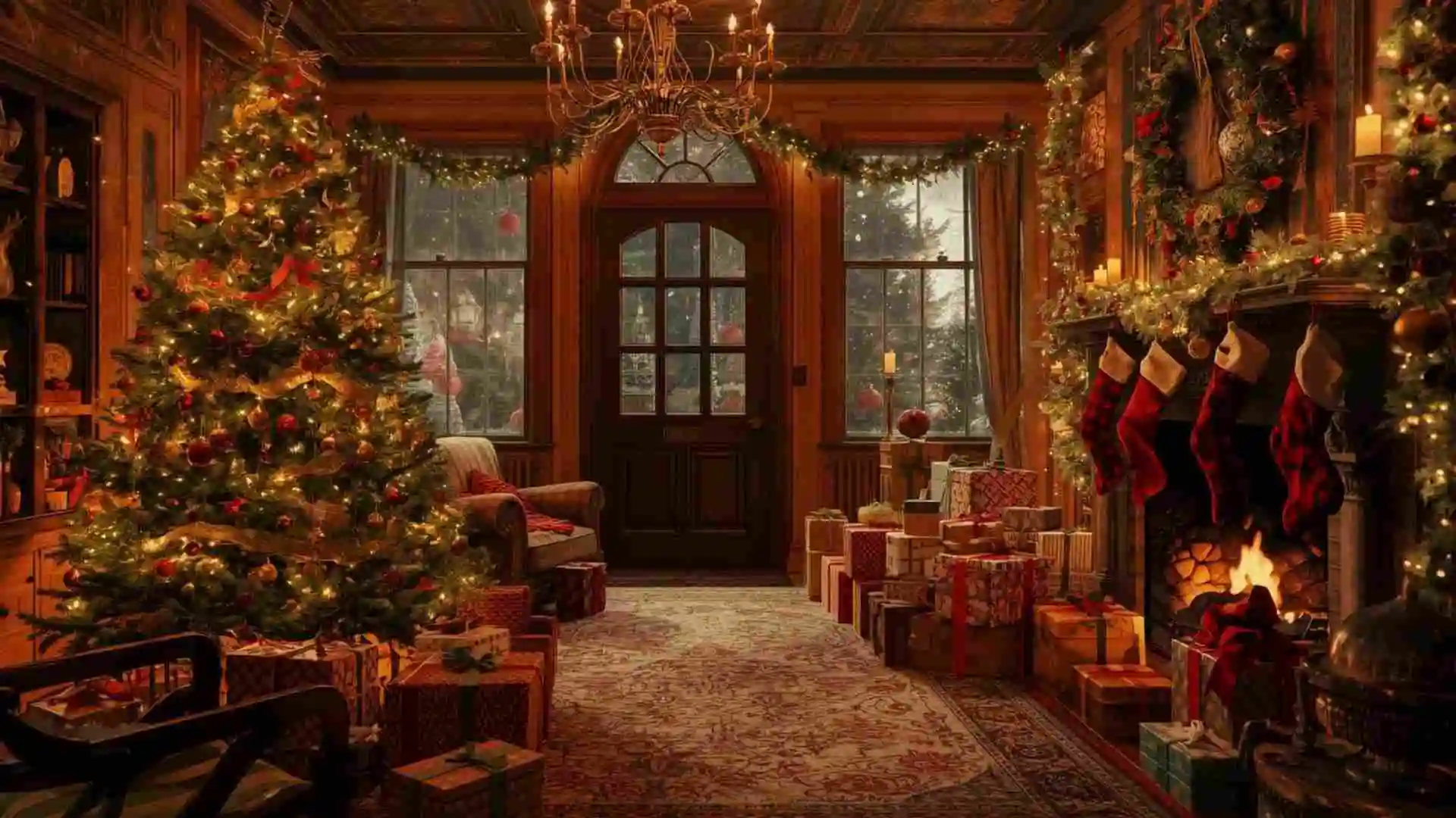 Christmas home decor ideas house