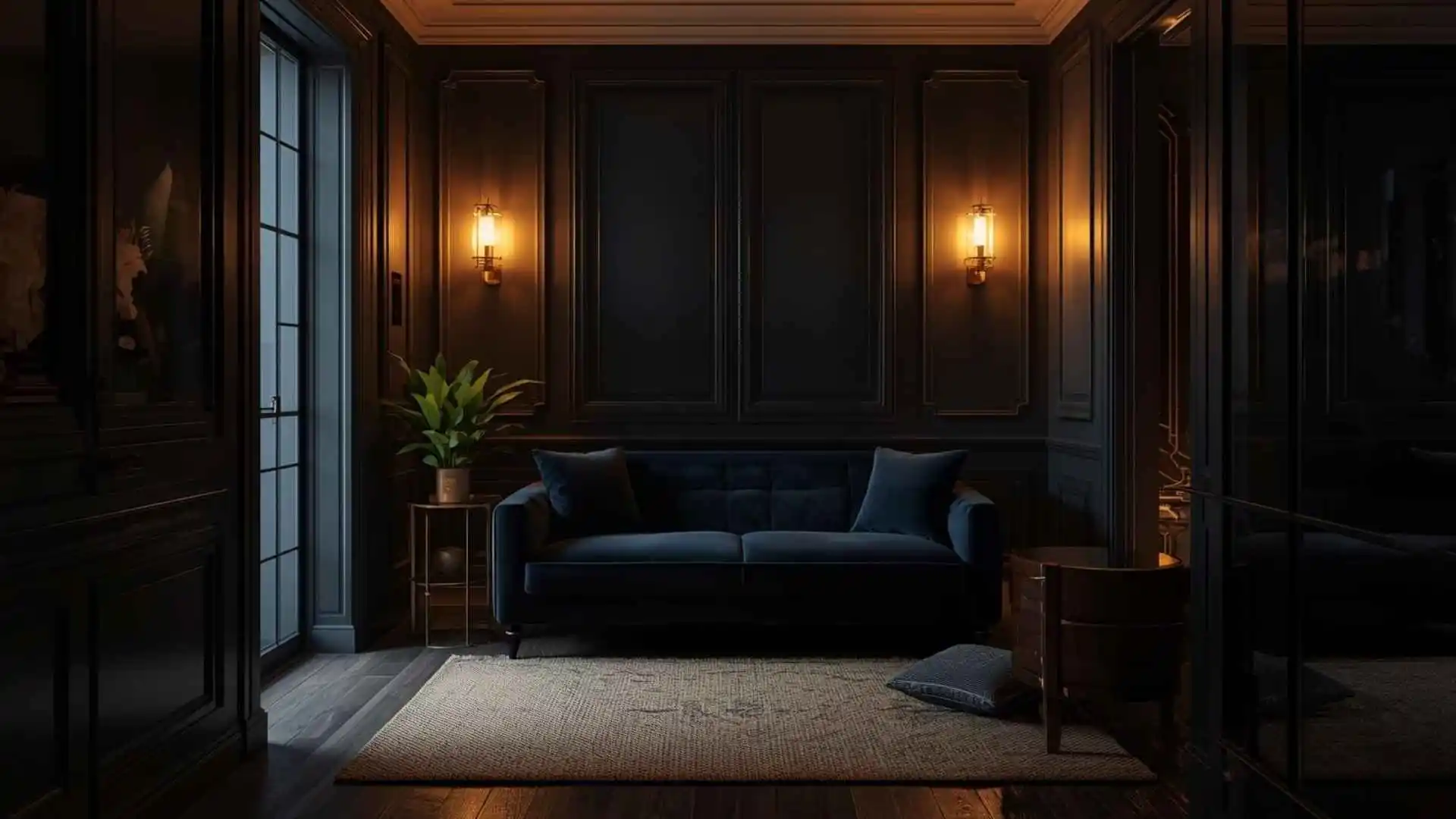 Dark Home Decor Ideas for Small Spaces