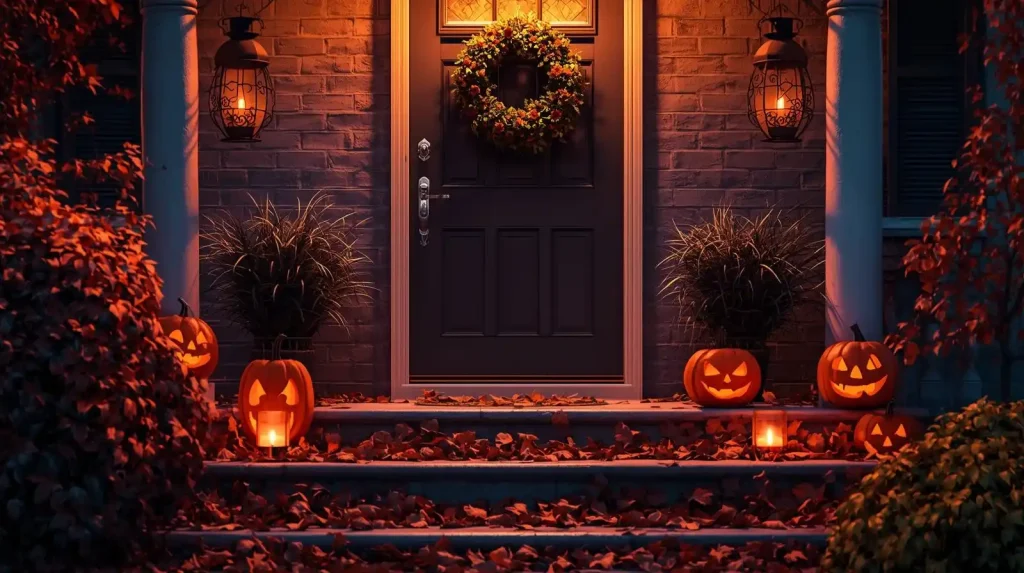 Halloween Home Decor Front Door Ideas