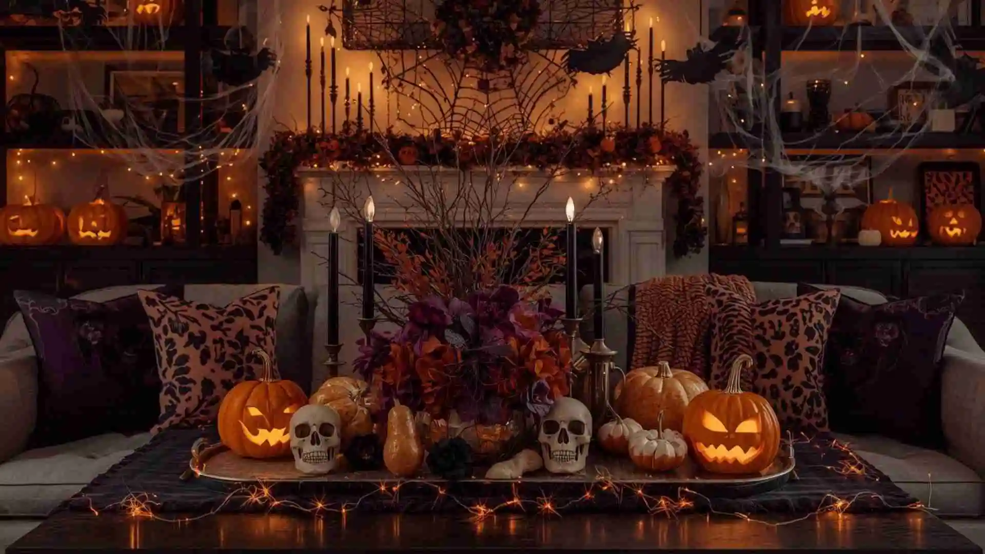 Halloween Home Decor Indoor Ideas