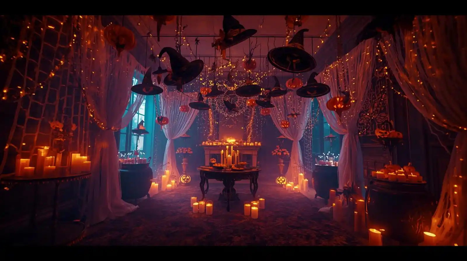 Halloween Home Decor Indoor Party Ideas