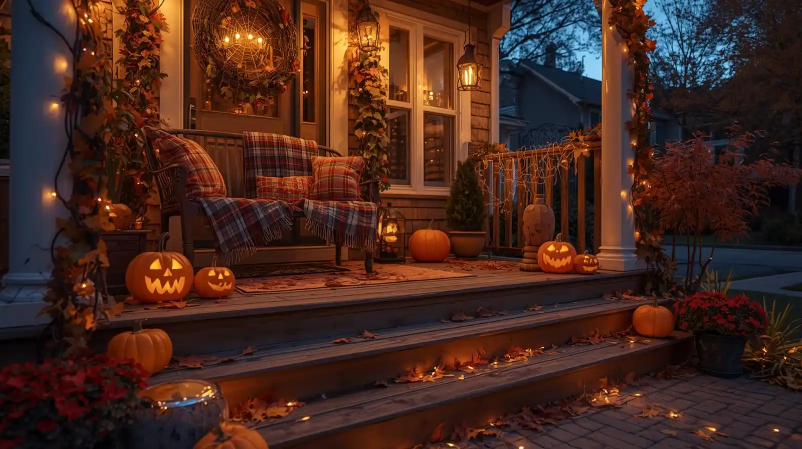 Halloween Home Decor Outdoor Front Porch ideas