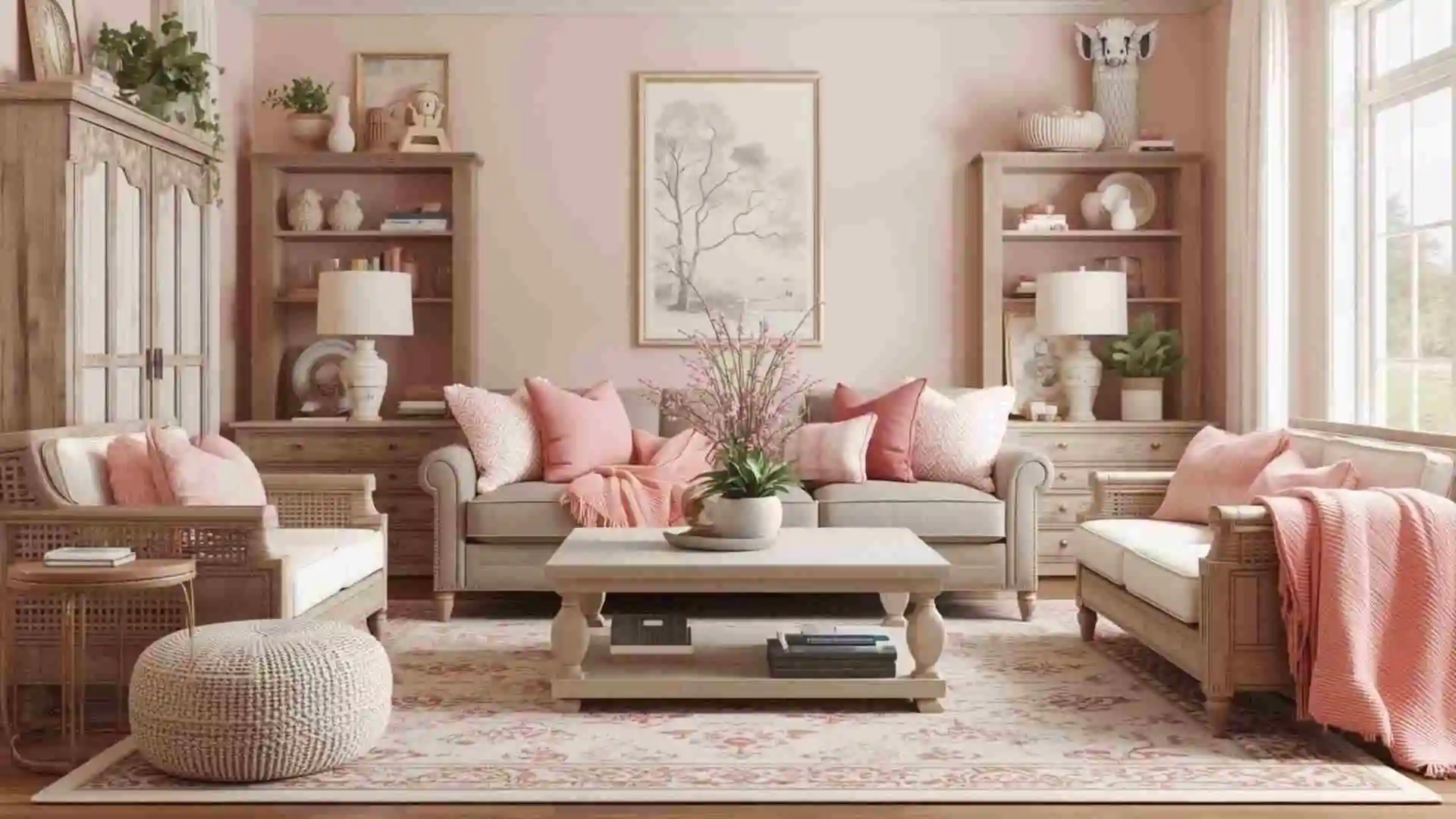 Pink Western Home Decor