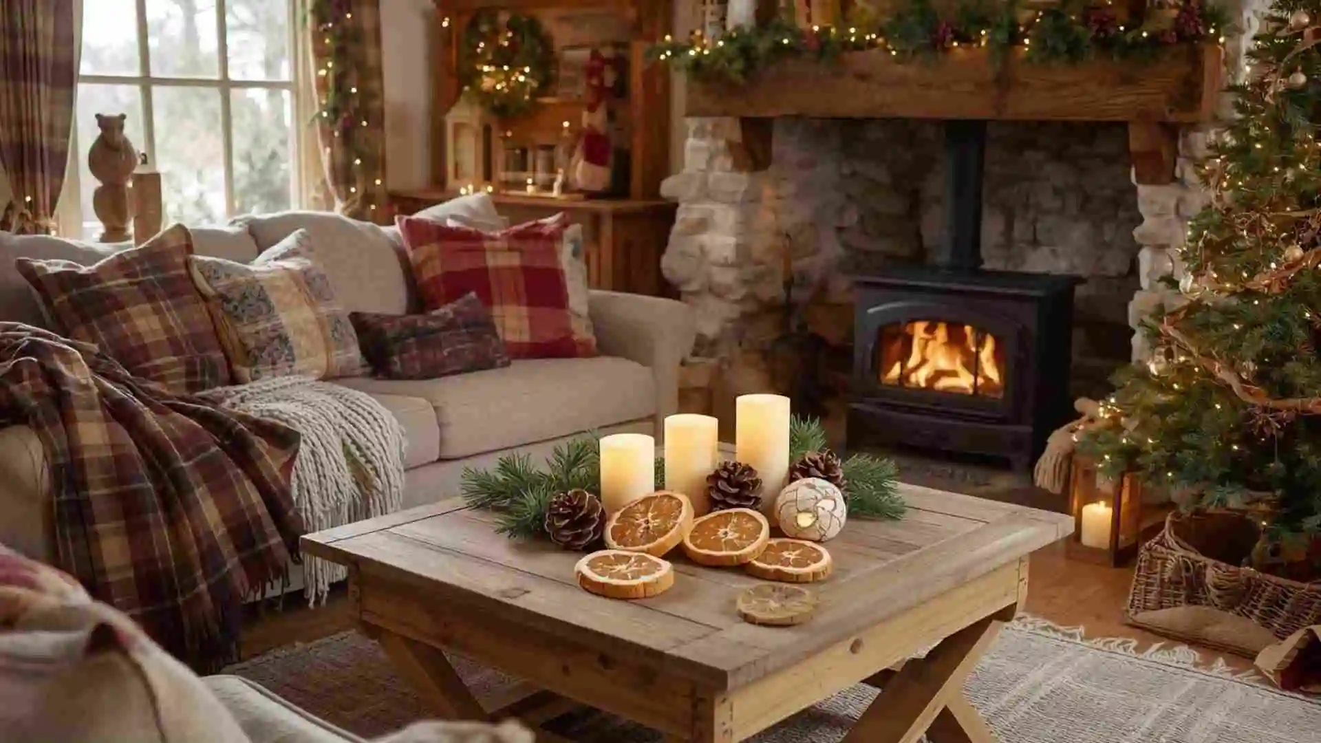 Rustic Christmas Home Decor