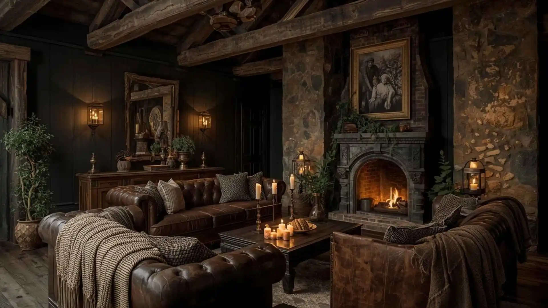 Rustic Dark Home Decor