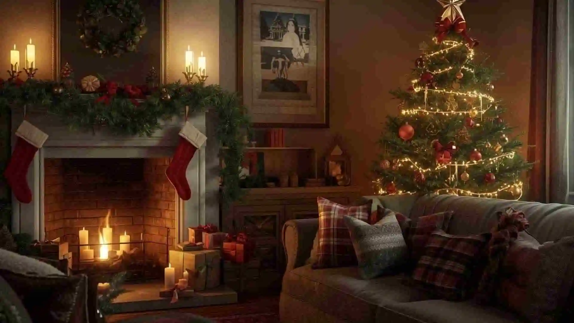 Traditional Christmas Home Decor