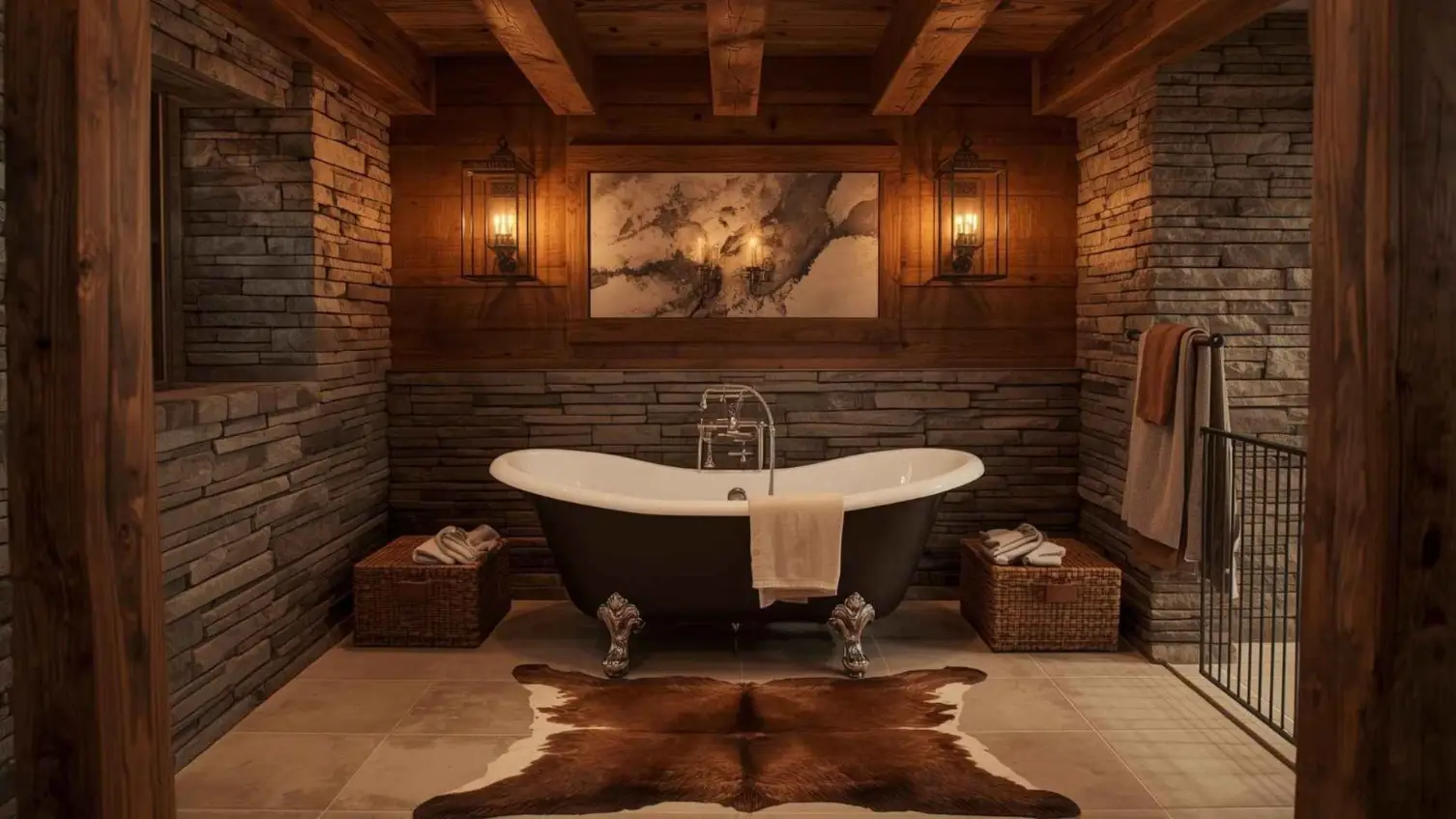 Western Home Decor Bathroom