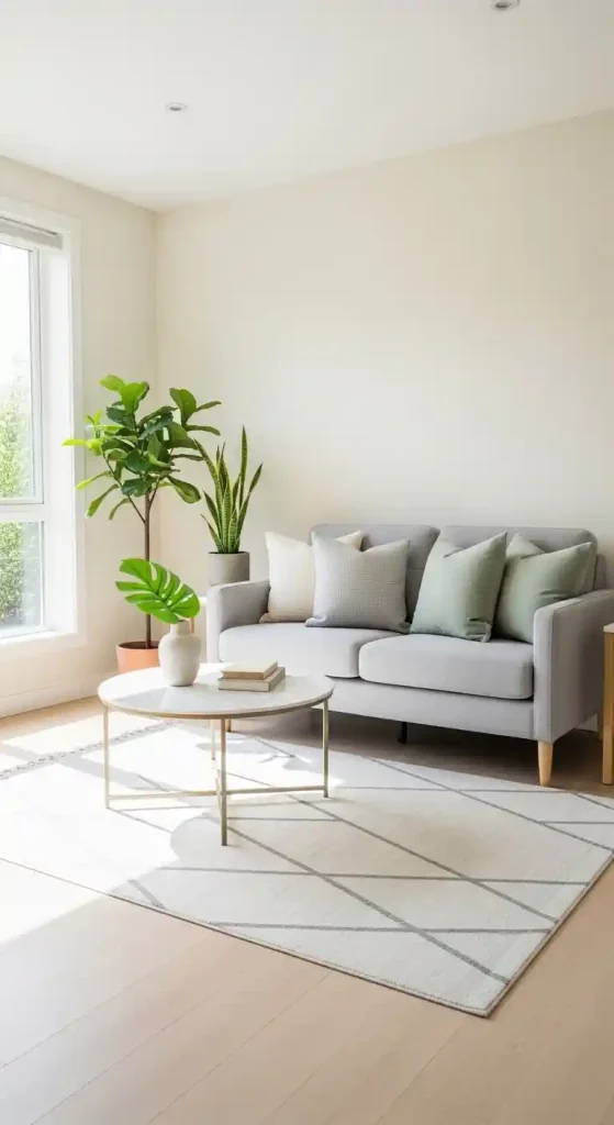 20 Home Decor Ideas Living Room on a Budget Kitchens Small Spaces | Stylish 2 Light Neutral Wall Paint